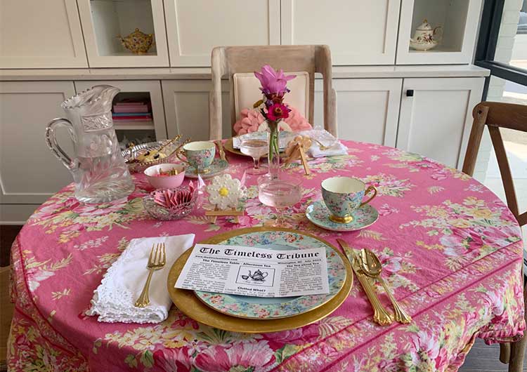 The Timeless Table offers bespoke tea parties in labor of love